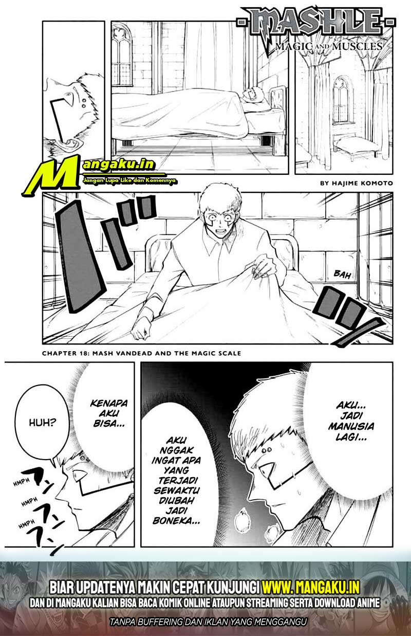 Baca Manga Mashle: Magic and Muscles Chapter 18 Gambar 2