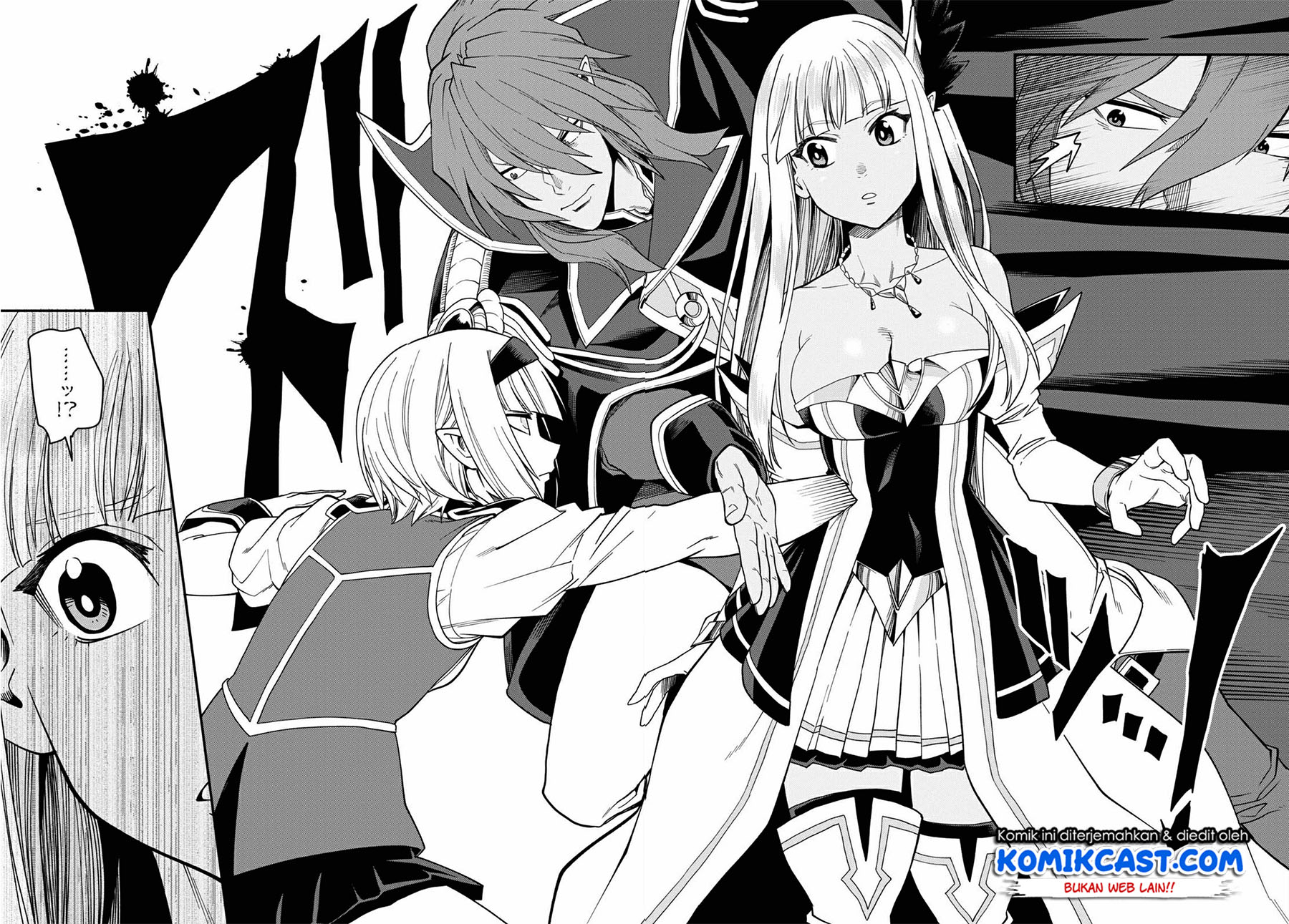 Konjiki no Moji Tsukai: Yuusha Yonin ni Makikomareta Unique Cheat Chapter 63 Gambar 19