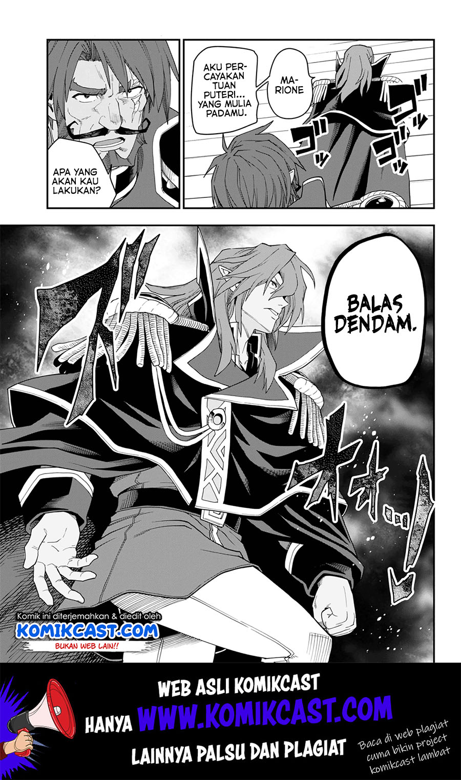 Konjiki no Moji Tsukai: Yuusha Yonin ni Makikomareta Unique Cheat Chapter 63 Gambar 23