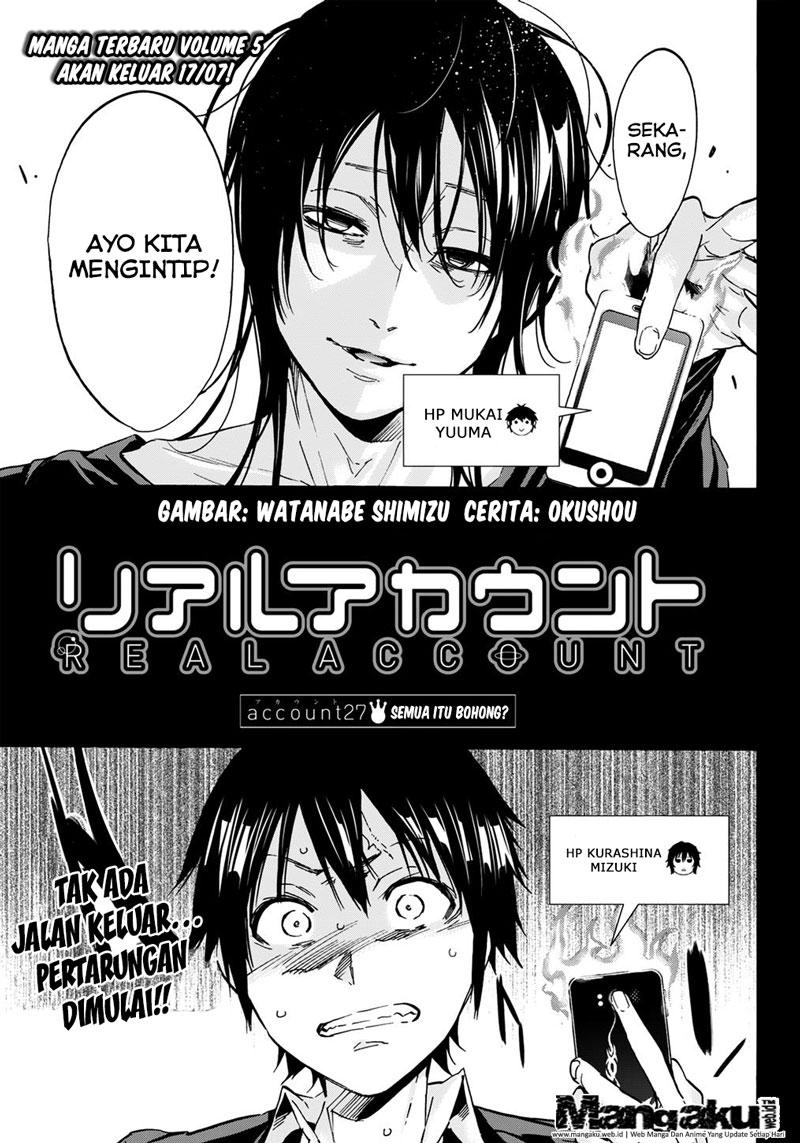 Baca Komik Real Account 2 Chapter 27 Gambar 1