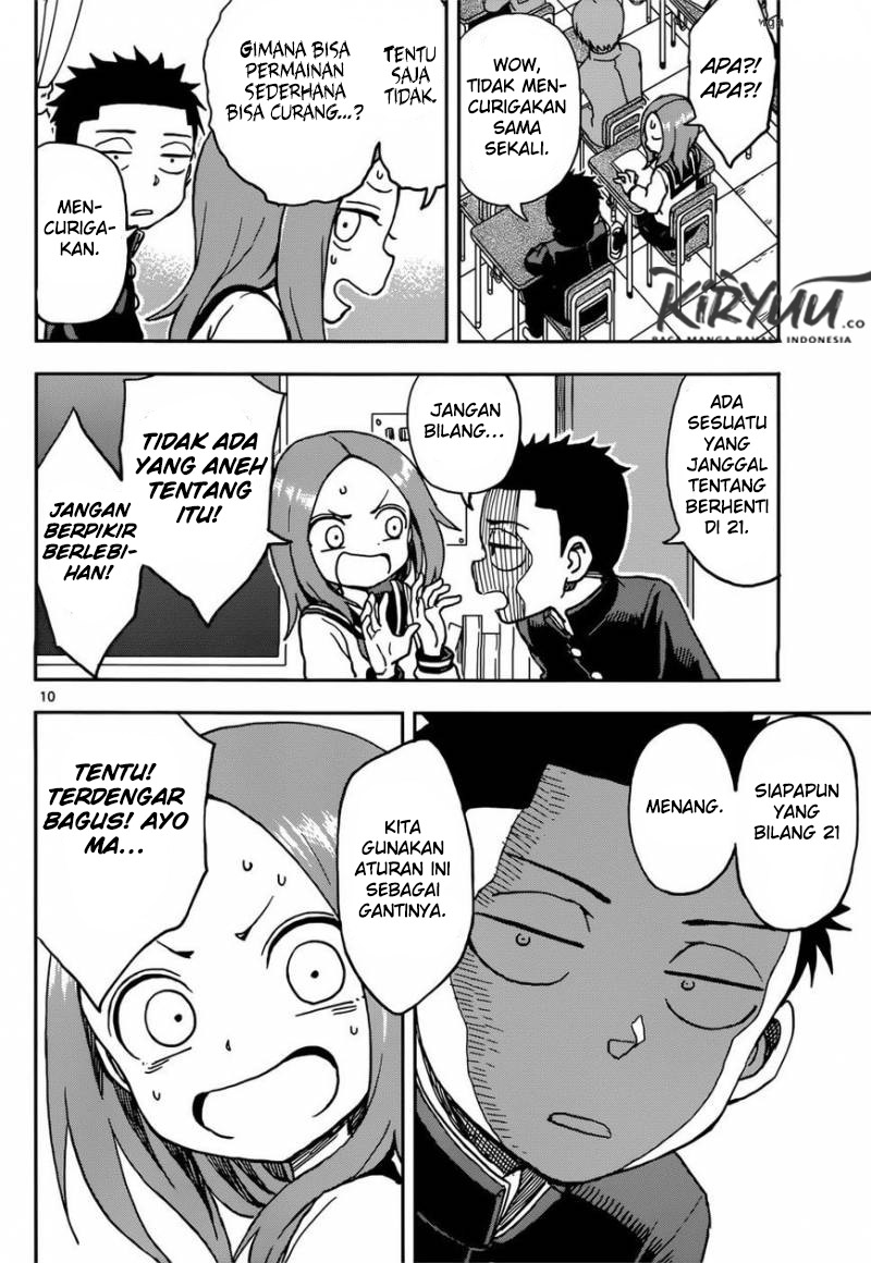 Karakai Jouzu no Takagi-san Chapter 73 Gambar 13