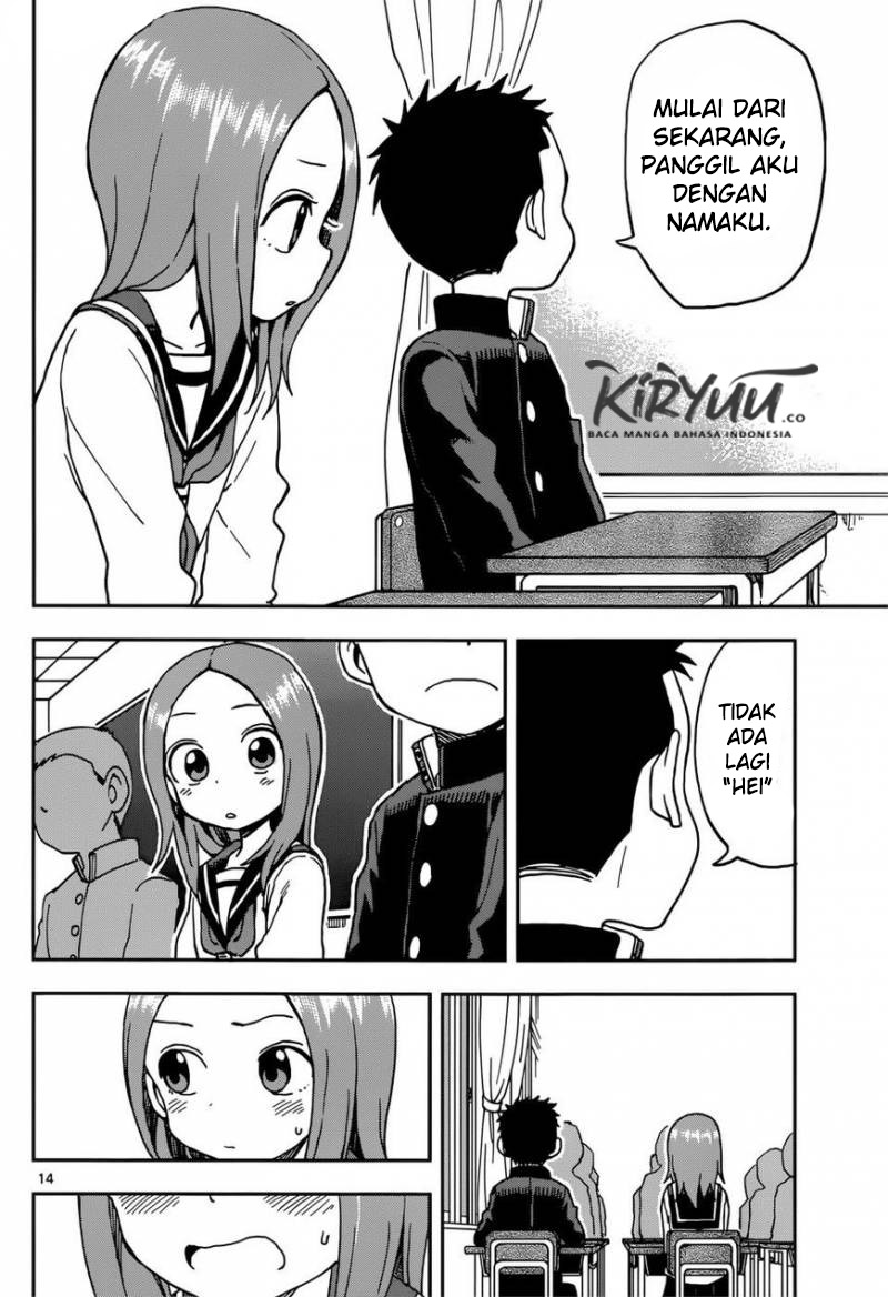 Karakai Jouzu no Takagi-san Chapter 73 Gambar 17