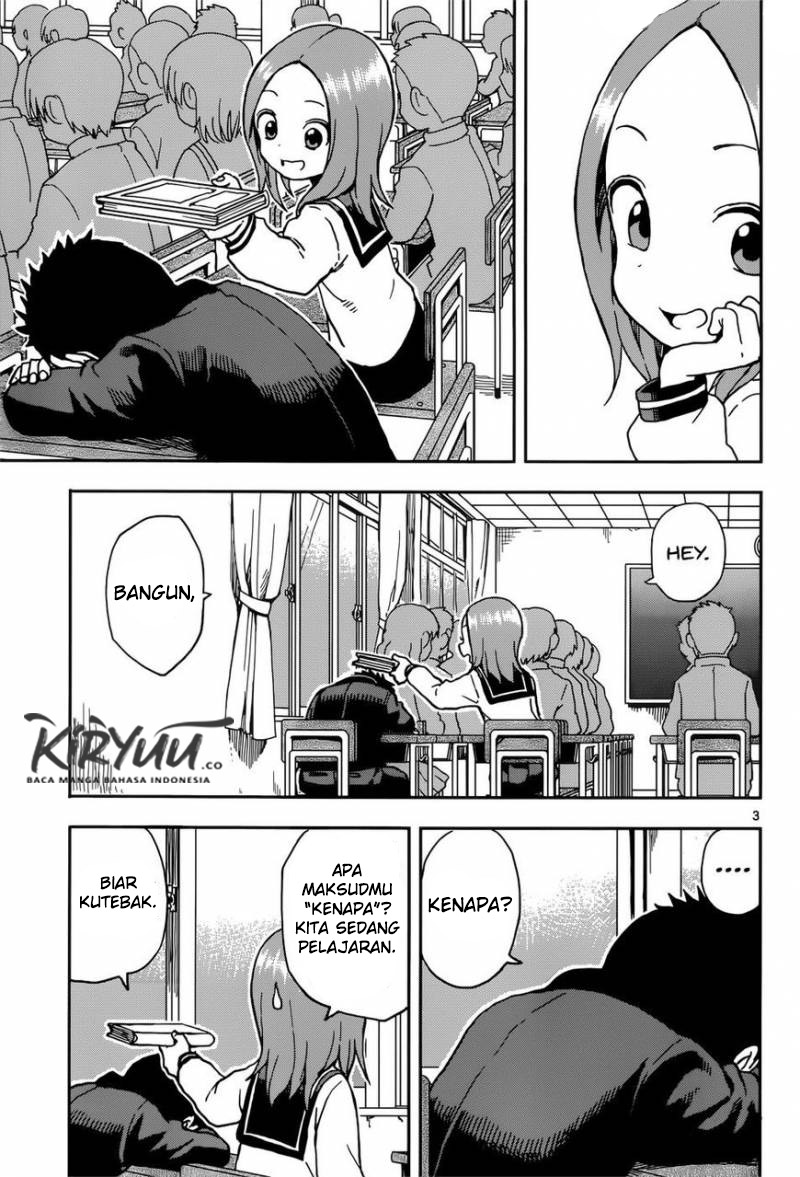 Karakai Jouzu no Takagi-san Chapter 73 Gambar 6