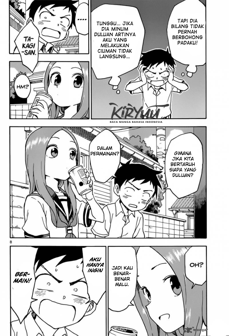 Karakai Jouzu no Takagi-san Chapter 72 Gambar 10