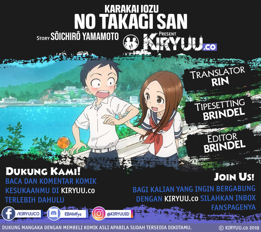 Baca Komik Karakai Jouzu no Takagi-san Chapter 72 Gambar 1