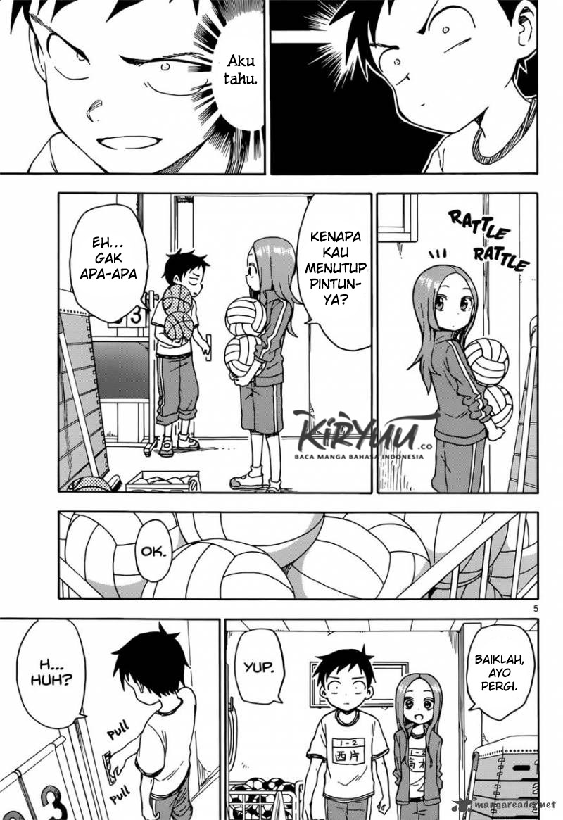 Karakai Jouzu no Takagi-san Chapter 71 Gambar 9