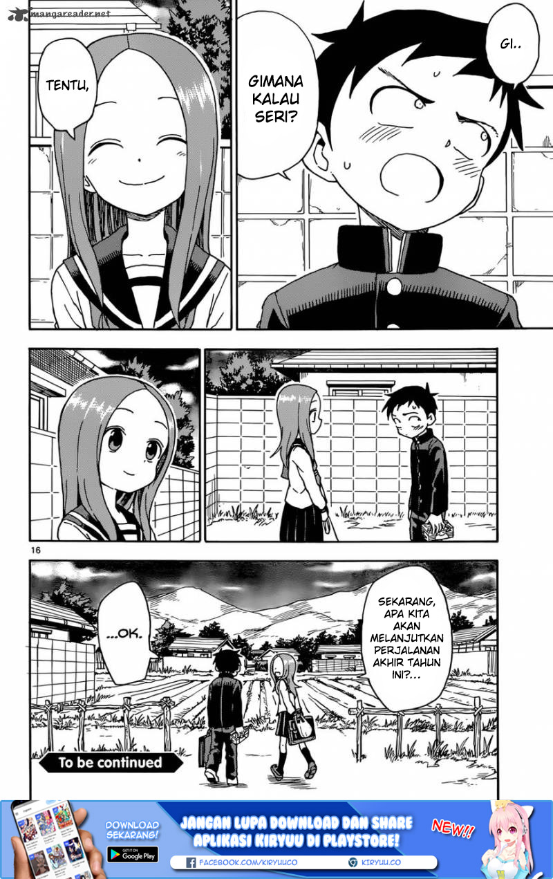 Karakai Jouzu no Takagi-san Chapter 70 Gambar 20