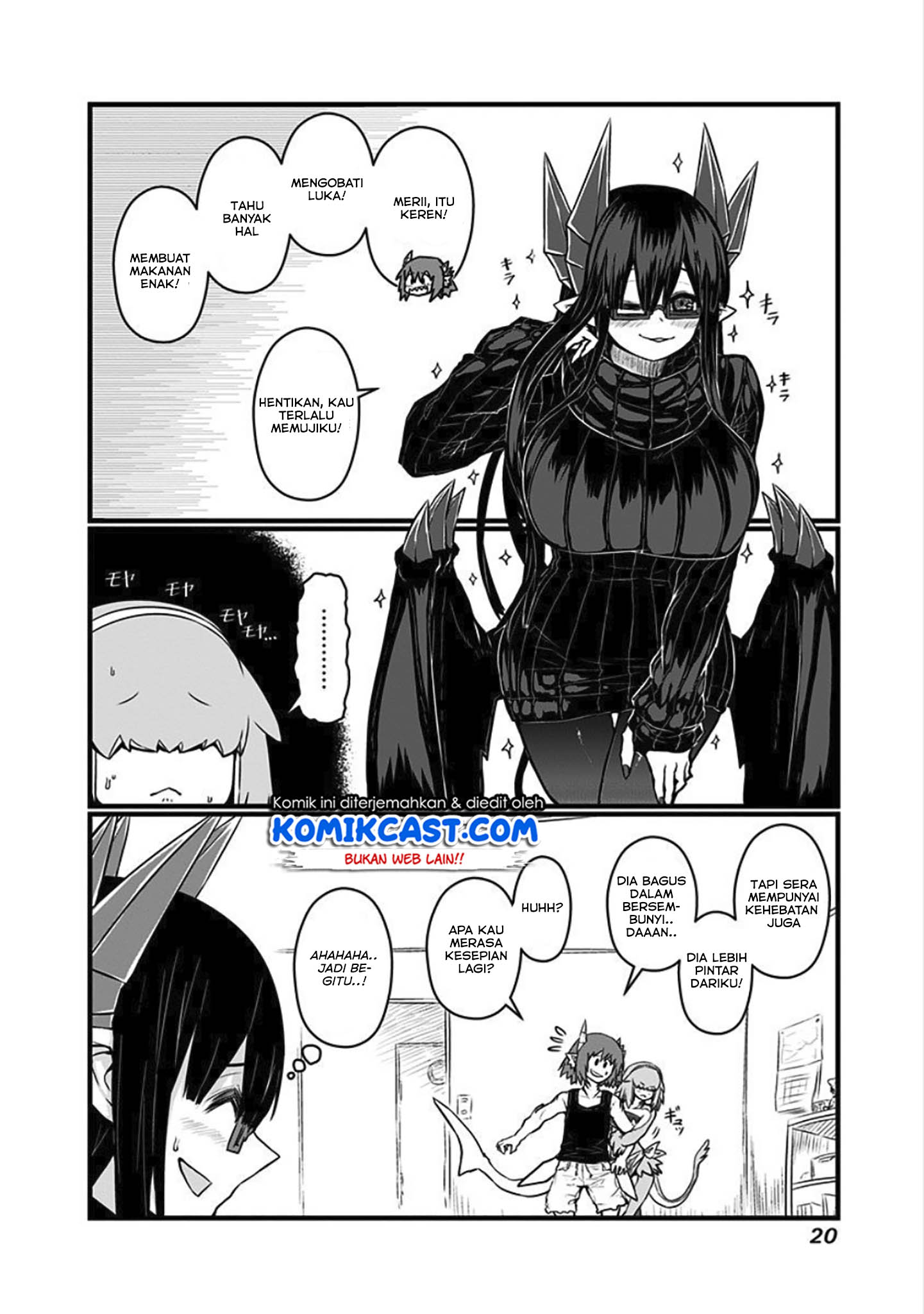 Musuko ga Kawaikute Shikataganai Mazoku no Hahaoya Chapter 53 Gambar 4