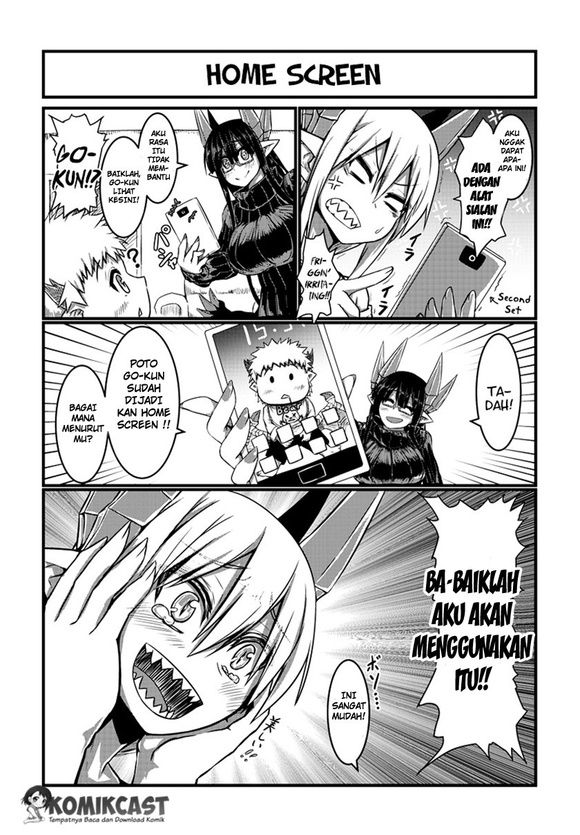 Musuko ga Kawaikute Shikataganai Mazoku no Hahaoya Chapter 6 Gambar 4