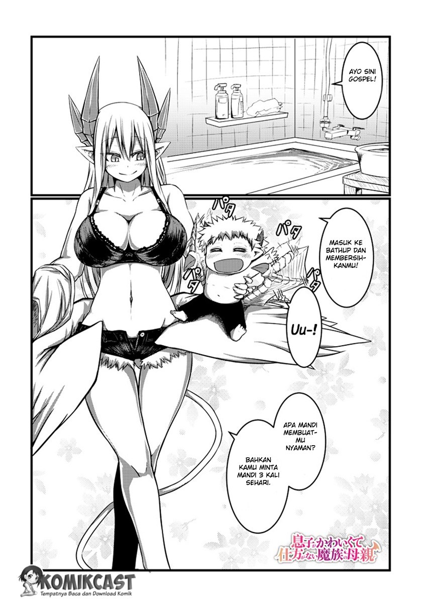 Baca Komik Musuko ga Kawaikute Shikataganai Mazoku no Hahaoya Chapter 5 Gambar 1