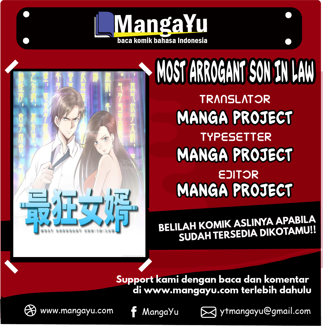 Baca Komik Most Arrogant Son In Law Chapter 8 Gambar 1