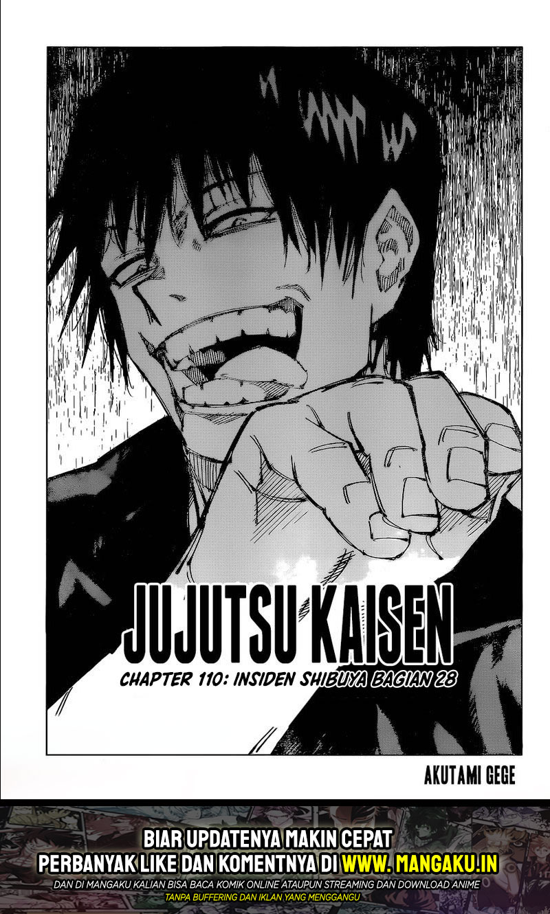 Baca Manga Jujutsu Kaisen Chapter 110 Gambar 2