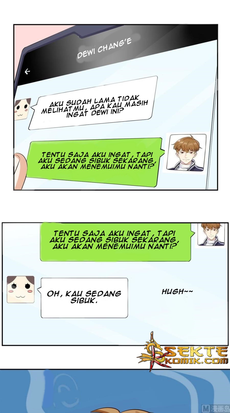 Super WeChat Chapter 42 Gambar 23