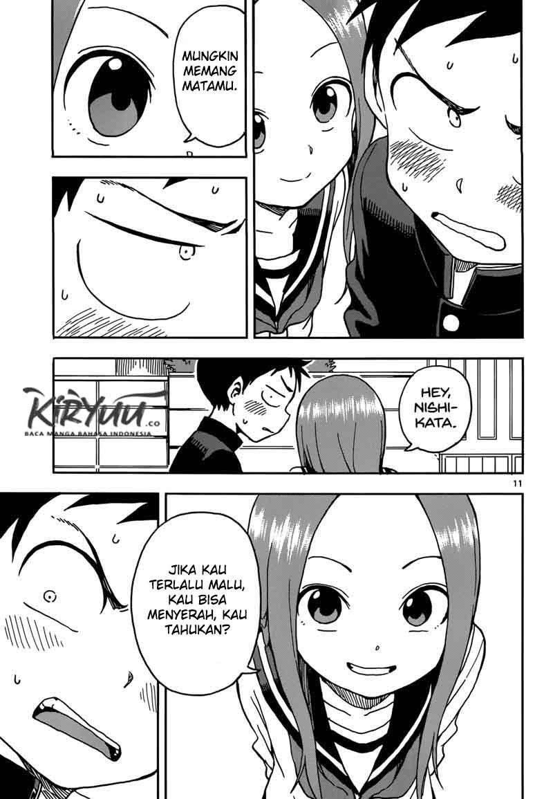 Karakai Jouzu no Takagi-san Chapter 74 Gambar 12