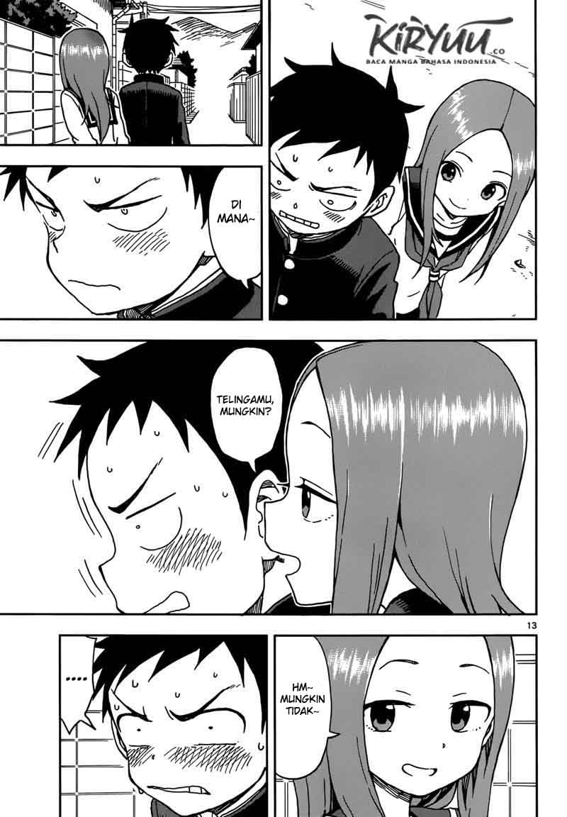 Karakai Jouzu no Takagi-san Chapter 74 Gambar 14