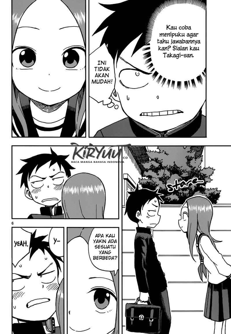 Karakai Jouzu no Takagi-san Chapter 74 Gambar 7