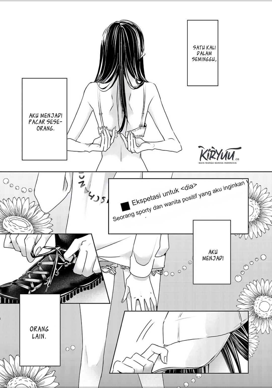 Ashita, Watashi wa Dareka no Kanojo Chapter 4 Gambar 47