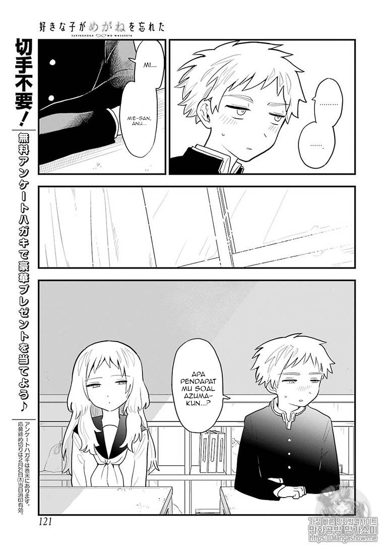 Sukinako ga Megane wo Wasureta Chapter 17 Gambar 13