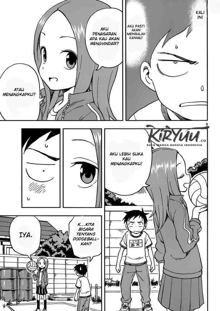 Karakai Jouzu no Takagi-san Chapter 75 Gambar 10