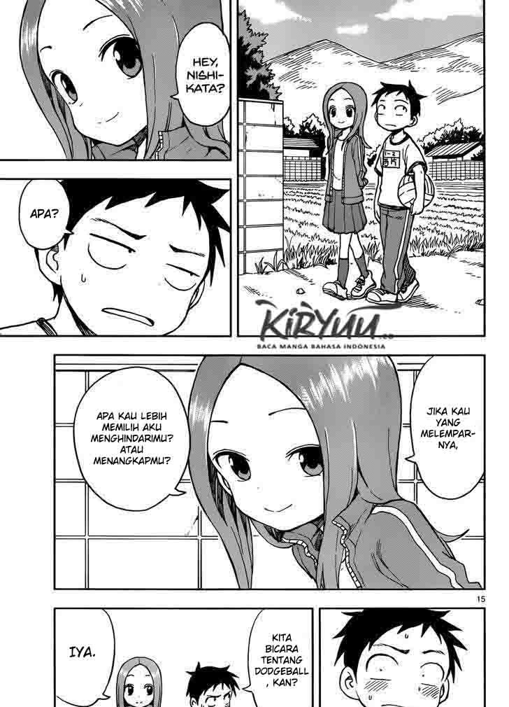 Karakai Jouzu no Takagi-san Chapter 75 Gambar 16