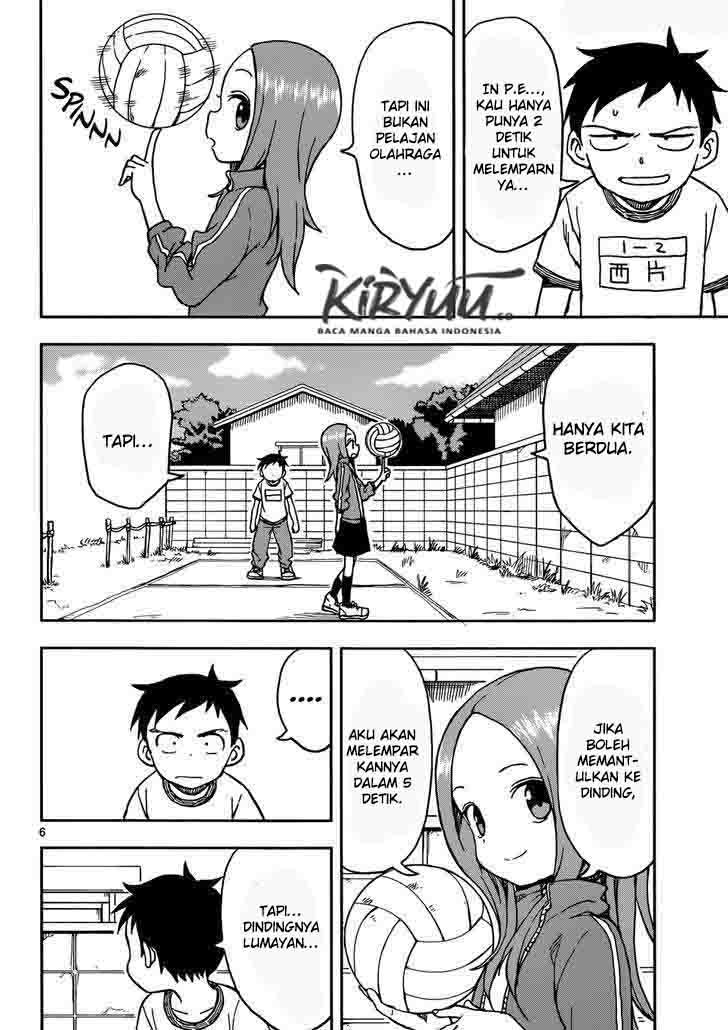 Karakai Jouzu no Takagi-san Chapter 75 Gambar 7