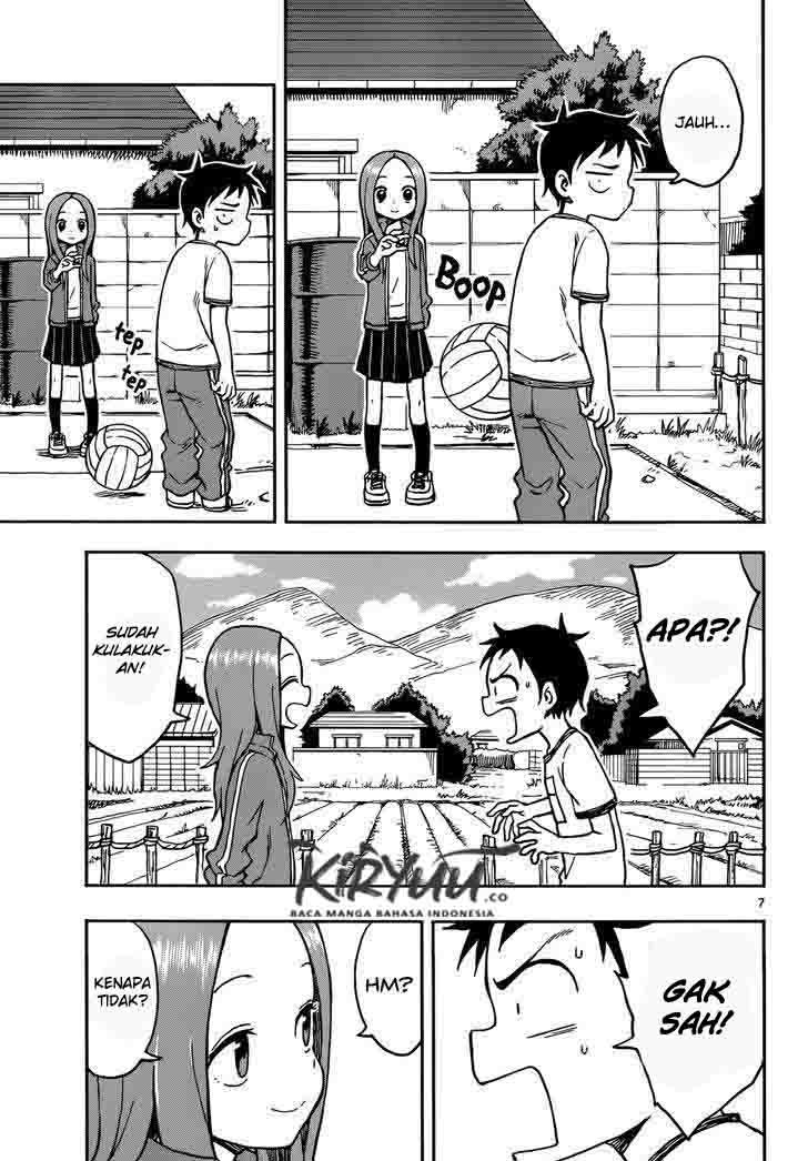 Karakai Jouzu no Takagi-san Chapter 75 Gambar 8