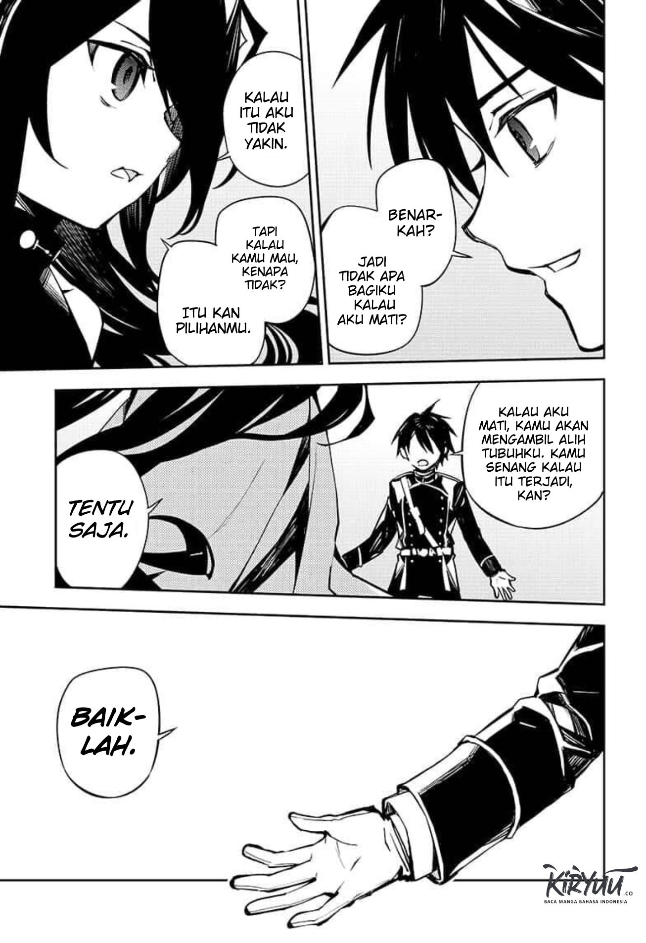 Owari no Seraph Chapter 90 Gambar 24