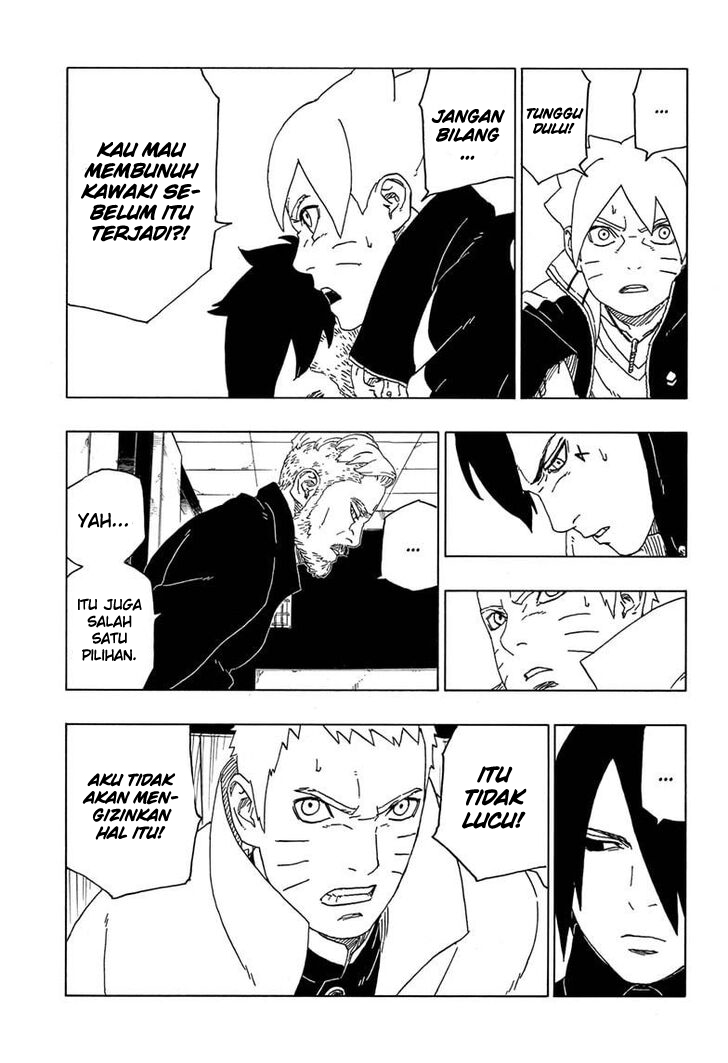 Boruto Chapter 47.1 Gambar 17