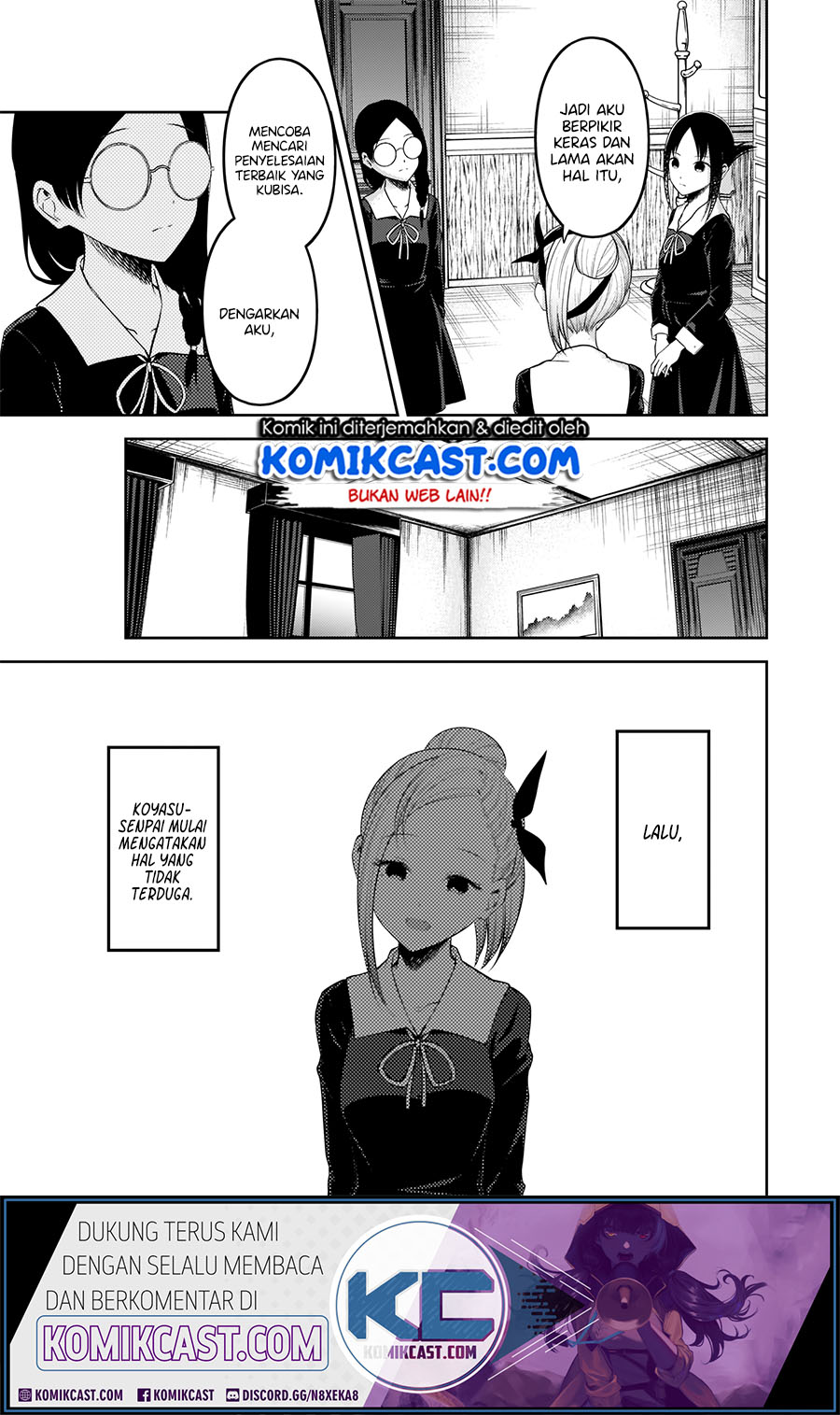 Kaguya-sama wa Kokurasetai – Tensai-tachi no Renai Zunousen Chapter 192 Gambar 10