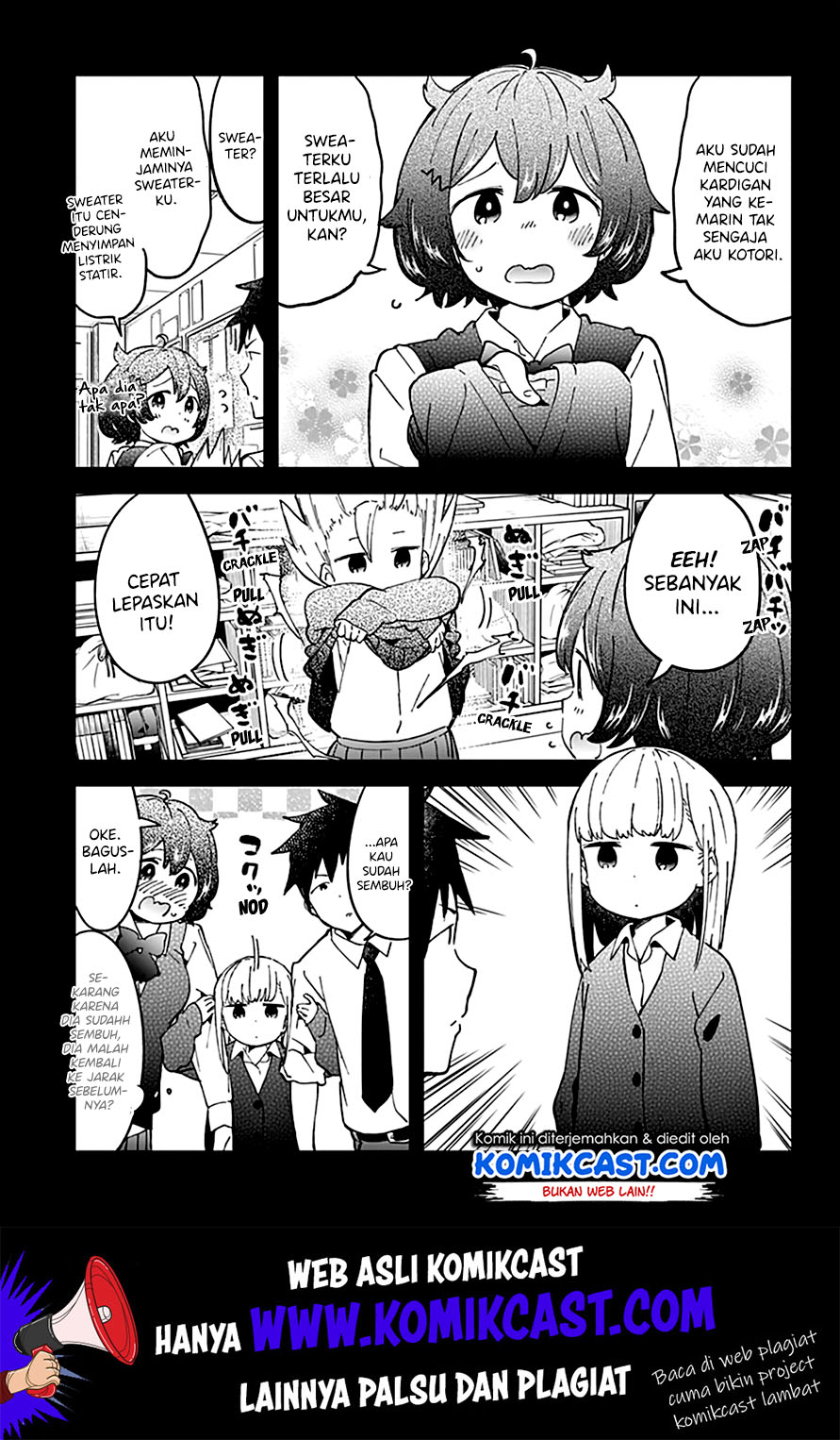 Aharen-san wa Hakarenai Chapter 35 Gambar 13