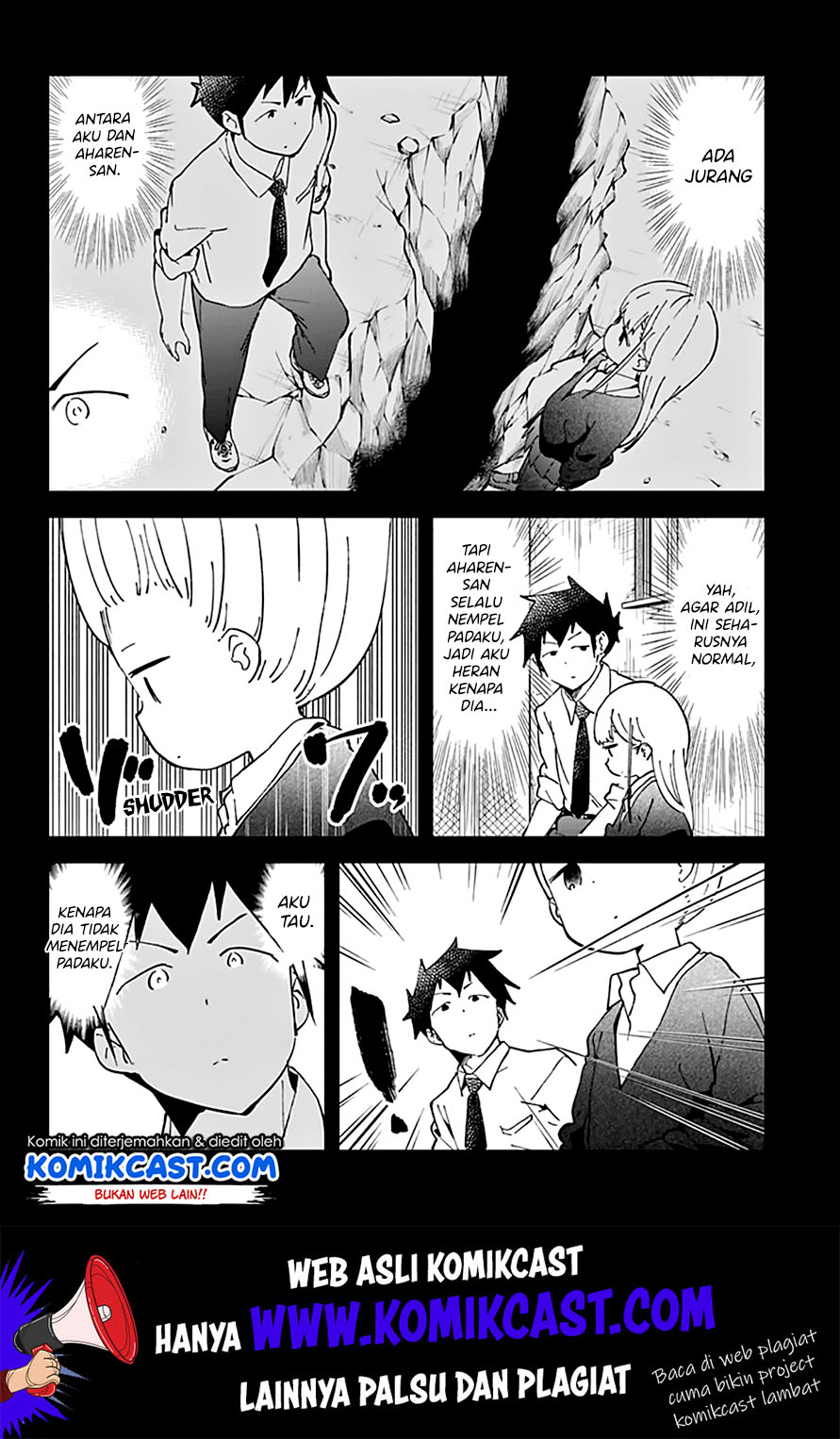 Aharen-san wa Hakarenai Chapter 35 Gambar 6