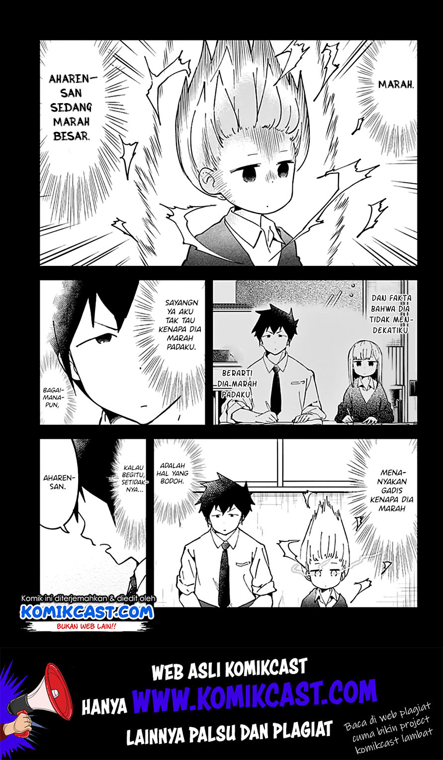 Aharen-san wa Hakarenai Chapter 35 Gambar 7