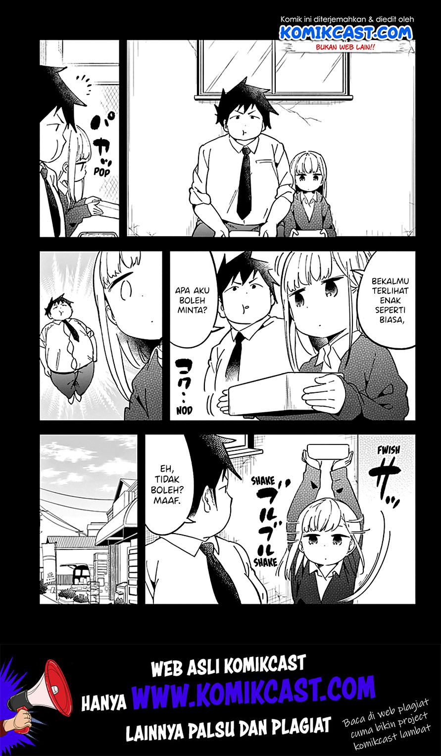 Aharen-san wa Hakarenai Chapter 34 Gambar 7