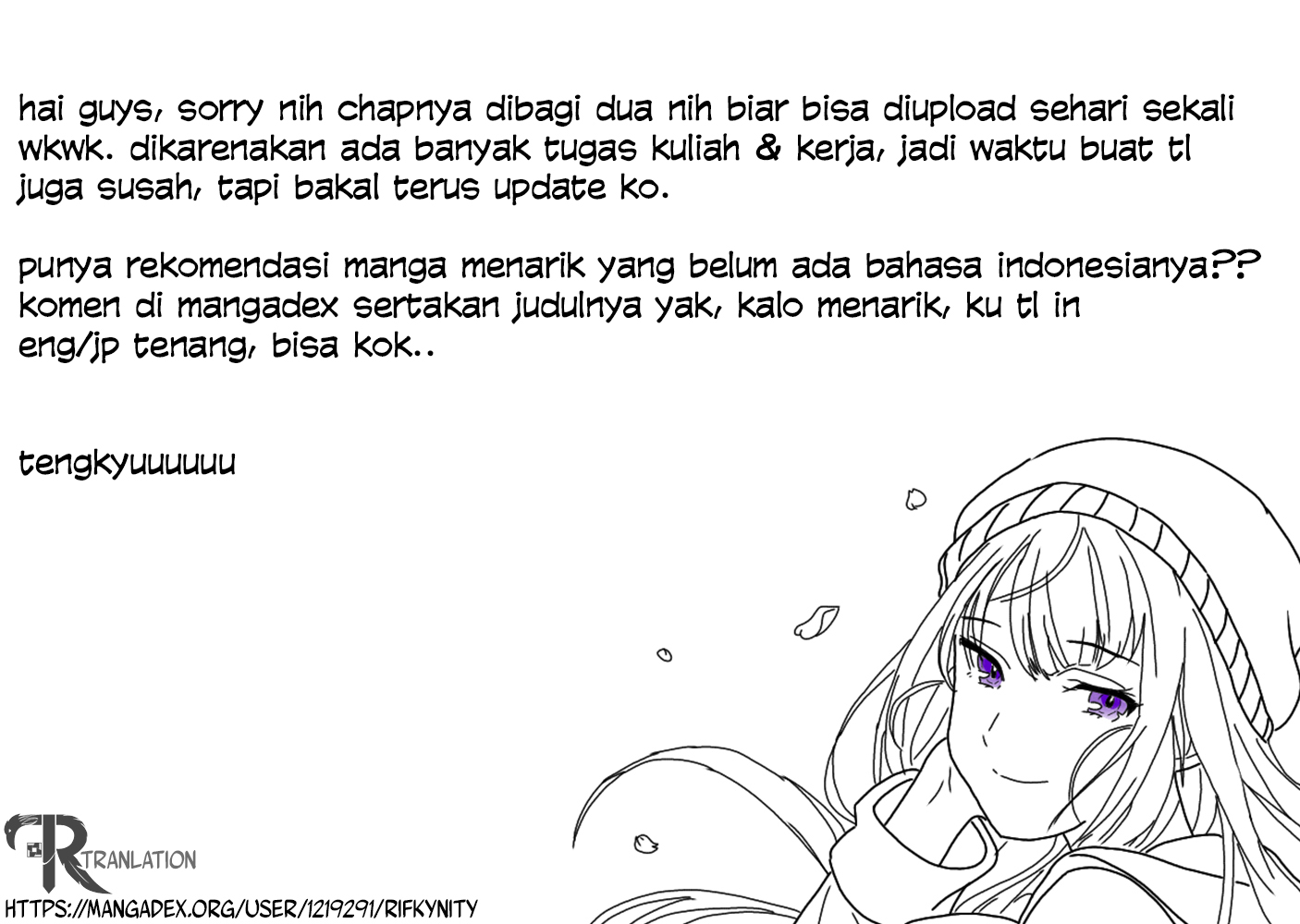Milady Just Wants to Relax Chapter 5.1 Gambar 15
