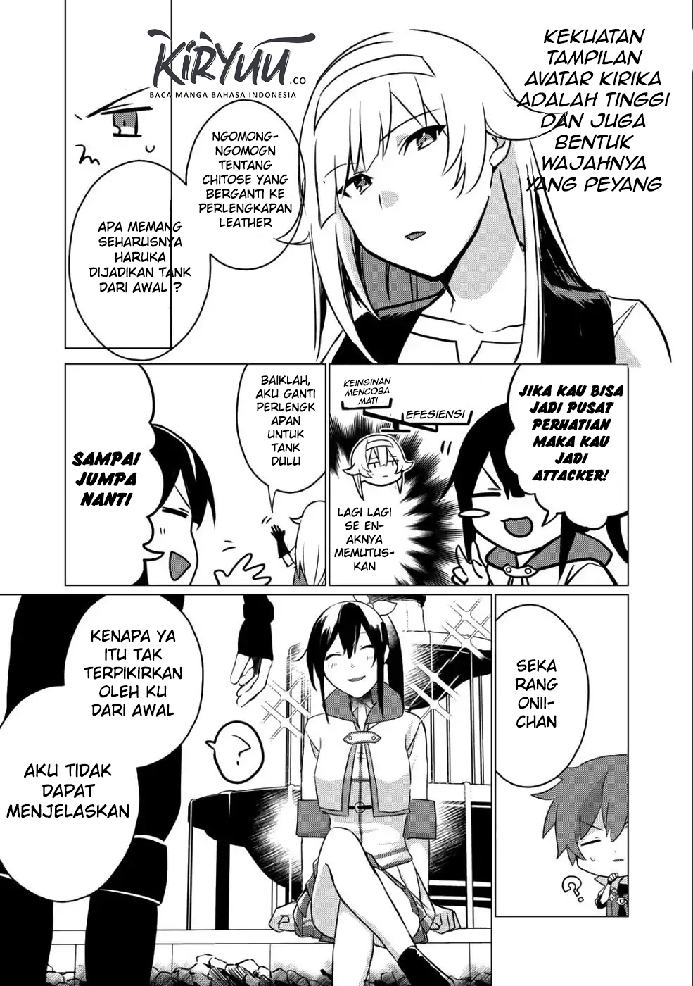 Hai Gamer na Imouto to Hajimeru VRMMO Seikatsu Chapter 3 Gambar 21