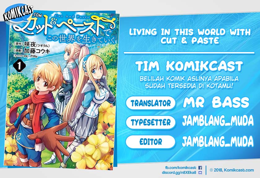 Baca Komik Living In This World With Cut & Paste Chapter 2 Gambar 1