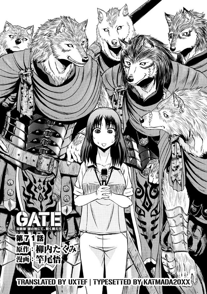 Baca Manga Gate – Jietai Kare no Chi nite Kaku Tatakeri Chapter 71 Gambar 2