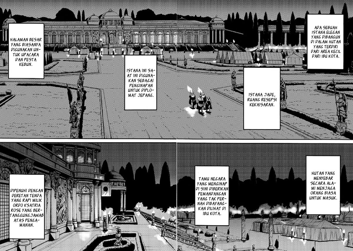 Gate – Jietai Kare no Chi nite Kaku Tatakeri Chapter 63.1 Gambar 3