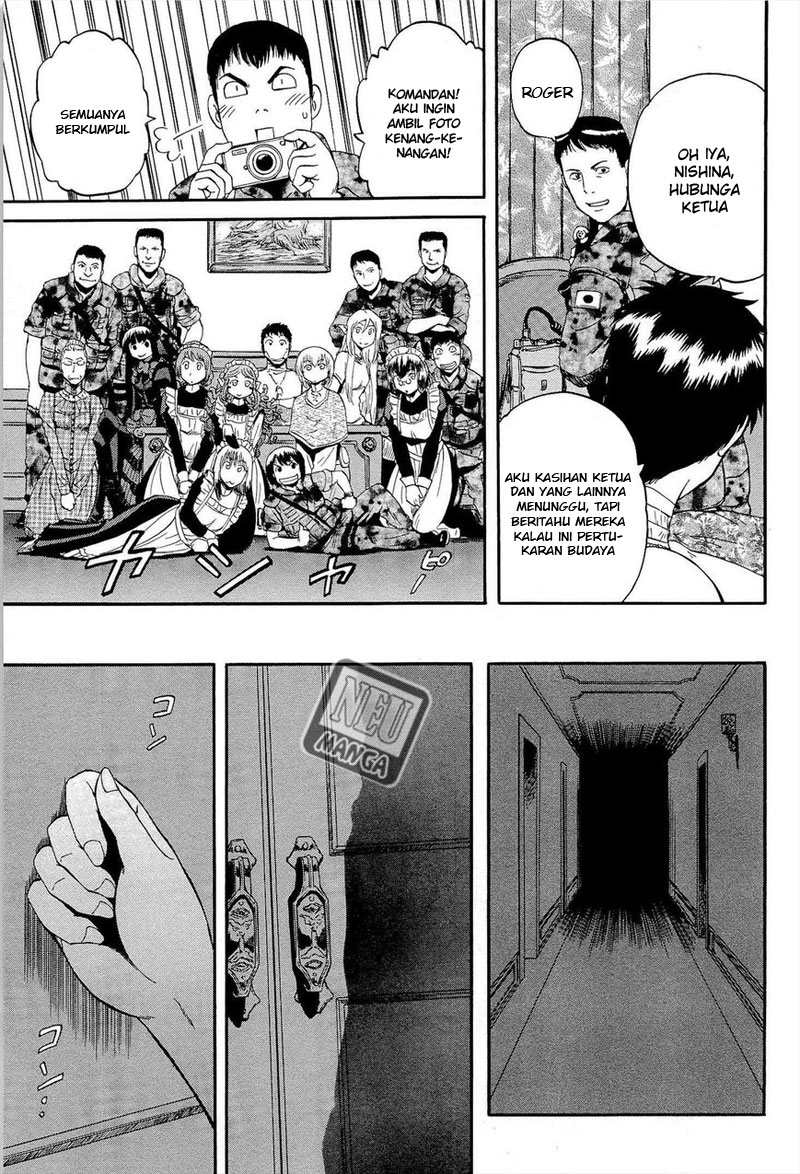Gate – Jietai Kare no Chi nite Kaku Tatakeri Chapter 14 Gambar 25