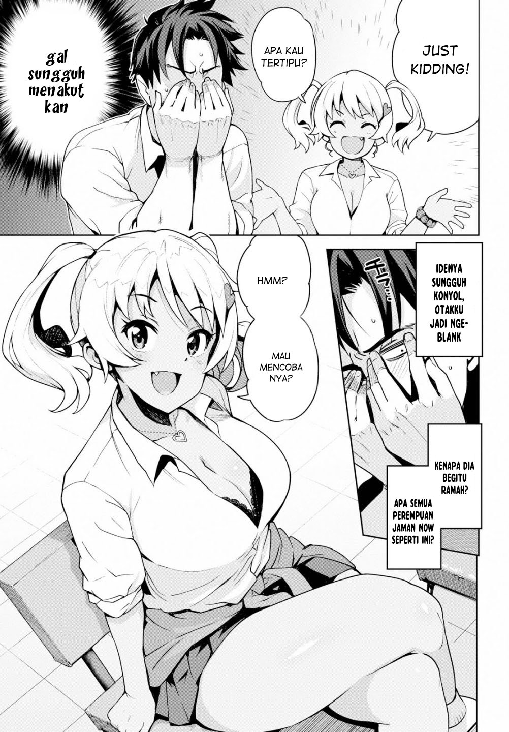 Kuro Gyaru-san ga Kuru! Chapter 1 Gambar 10