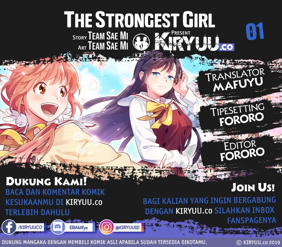 Baca Komik The Strongest Girl Chapter 1 Gambar 1