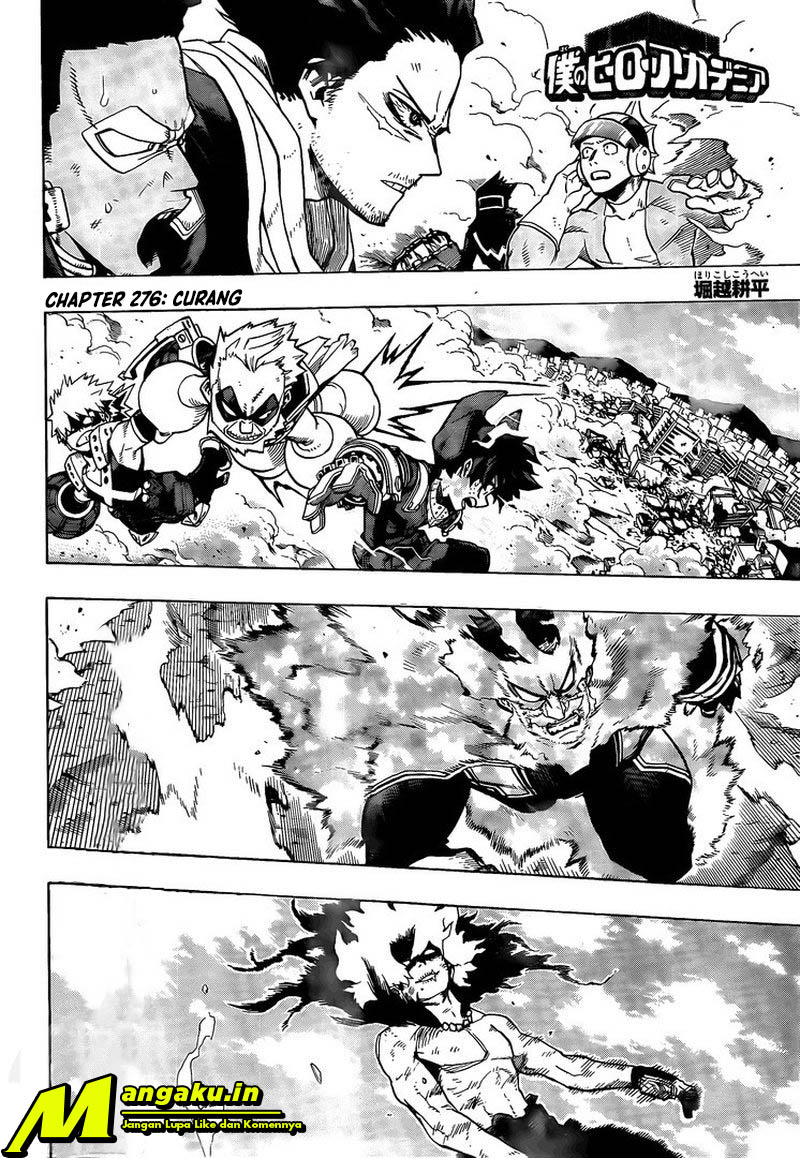 Boku no Hero Academia Chapter 276 Gambar 5