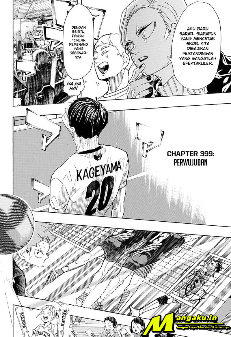 Haikyuu!! Chapter 399 Gambar 5