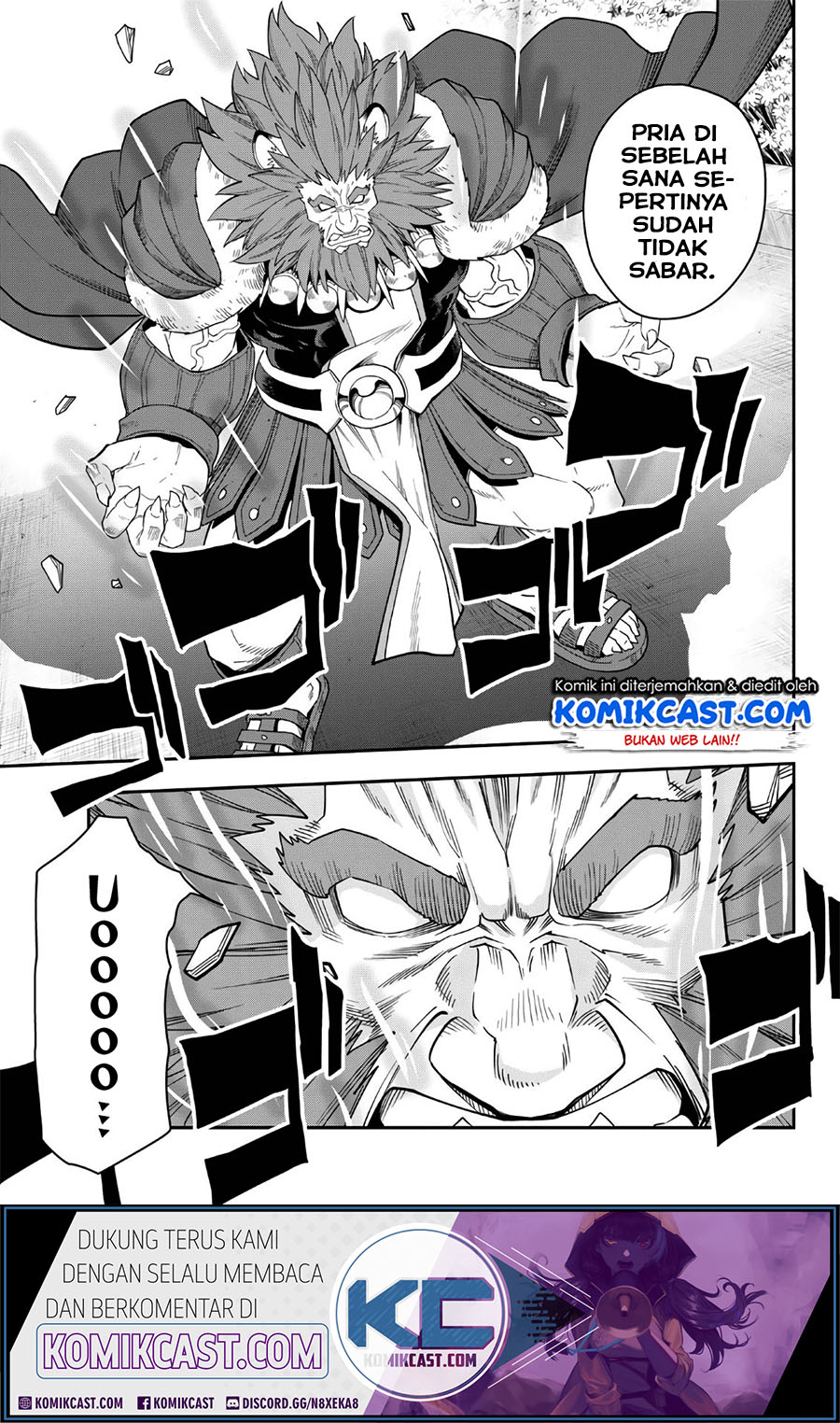 Konjiki no Moji Tsukai: Yuusha Yonin ni Makikomareta Unique Cheat Chapter 64 Gambar 12