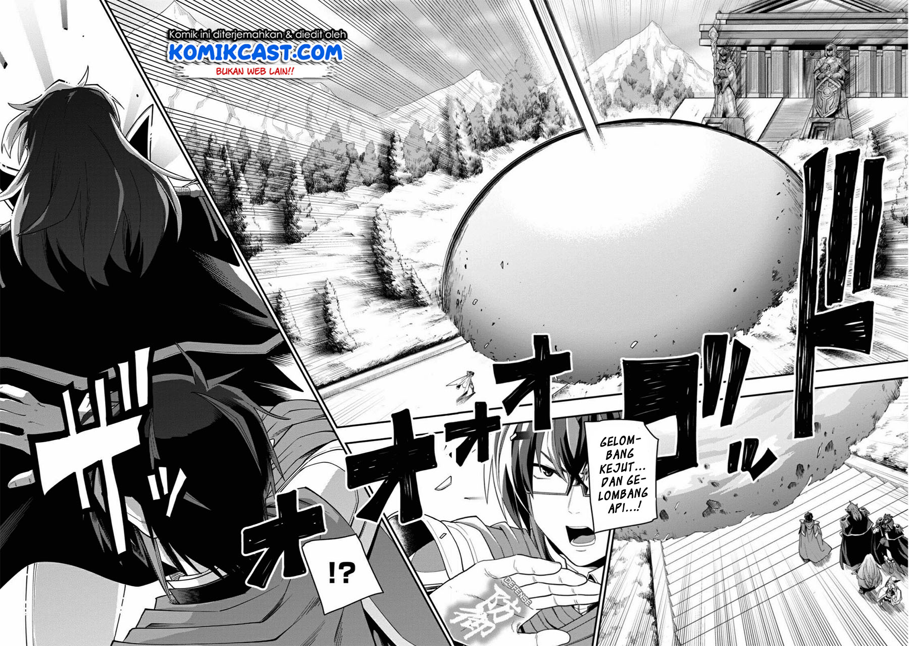 Konjiki no Moji Tsukai: Yuusha Yonin ni Makikomareta Unique Cheat Chapter 64 Gambar 15