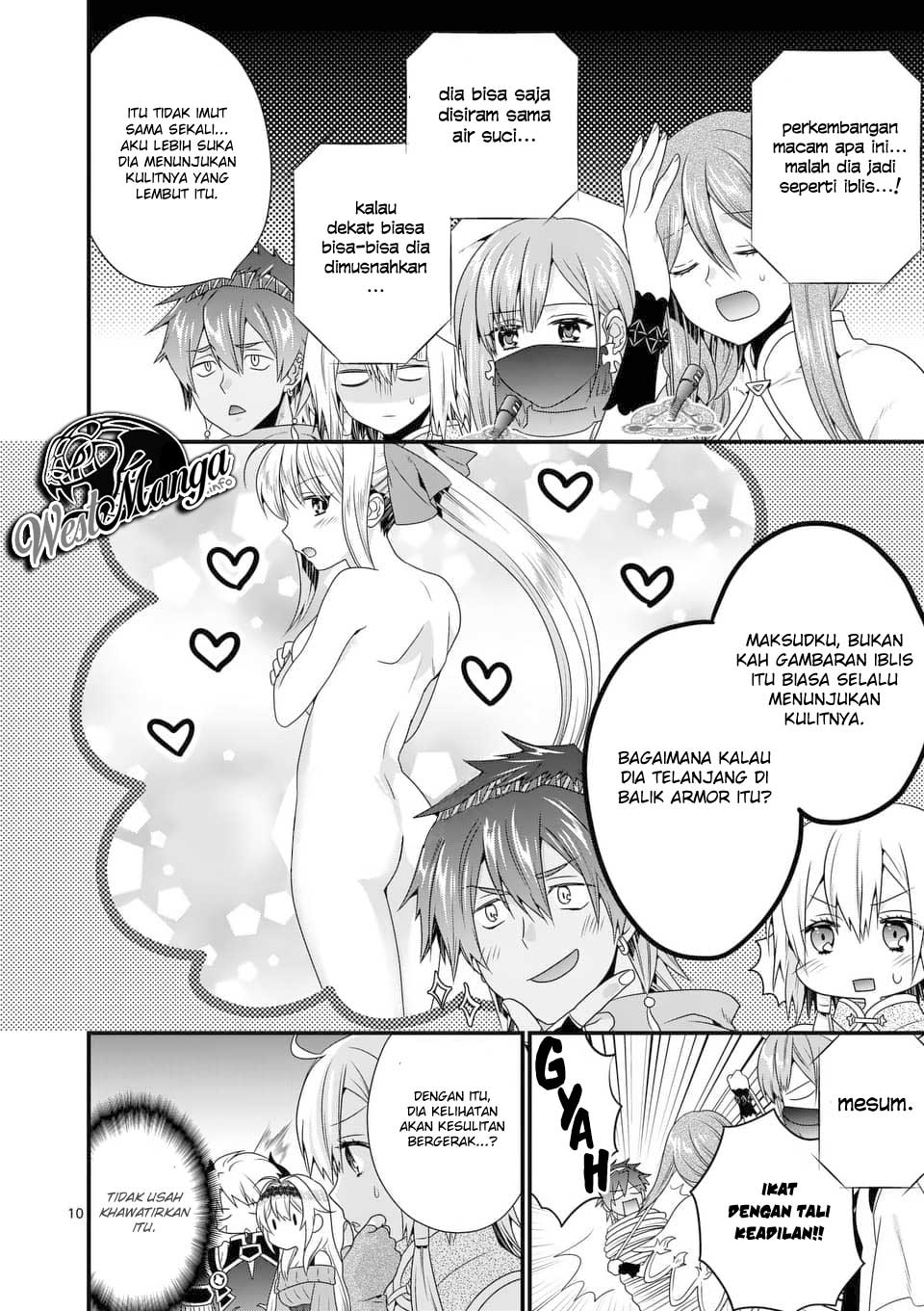 Maou desu Onna Yuusha no Hahaoya to Saikon Shita no de Onna Yuusha ga Giri no Musume ni Narimashita Chapter 28 Gambar 12