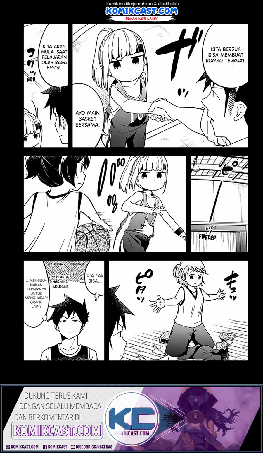 Aharen-san wa Hakarenai Chapter 36 Gambar 16