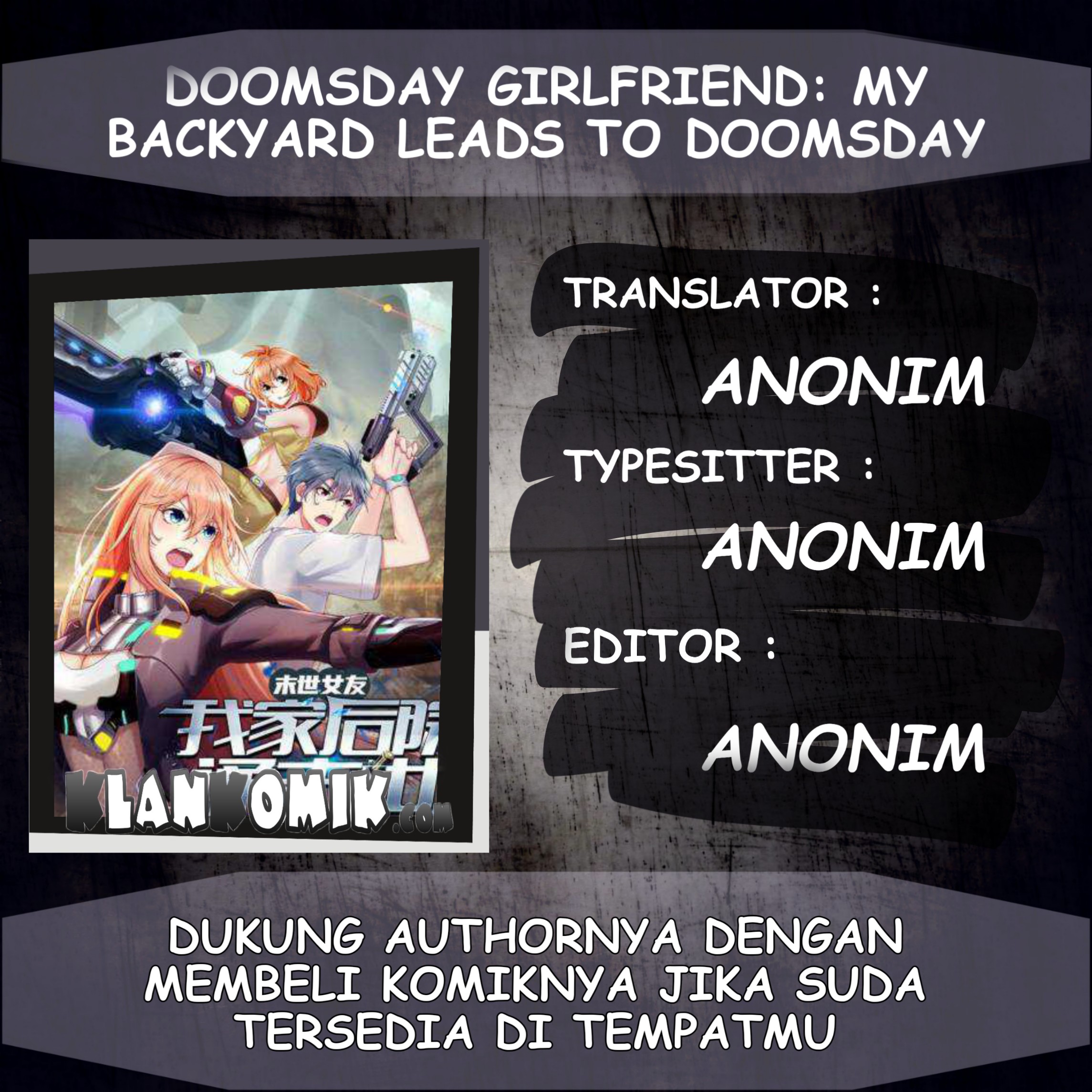 Baca Komik Doomsday Girlfriend: My Backyard Leads to Doomsday Chapter 00 Gambar 1
