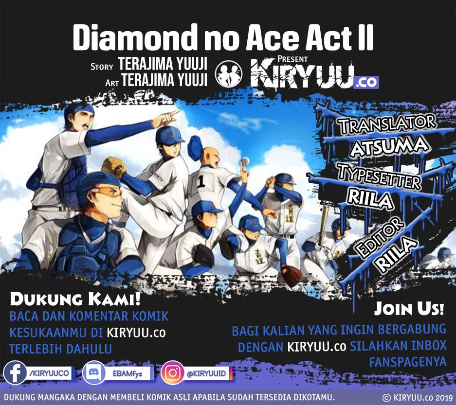 Baca Komik Diamond no Ace Act 2 Chapter 213 Gambar 1