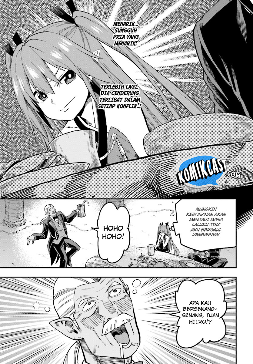 Konjiki no Moji Tsukai: Yuusha Yonin ni Makikomareta Unique Cheat Chapter 47 Gambar 19